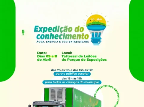 Em parceria com a Prefeitura de Amambai, caminhão itinerante da Expedição do Conhecimento inicia ações nesta terça-feira