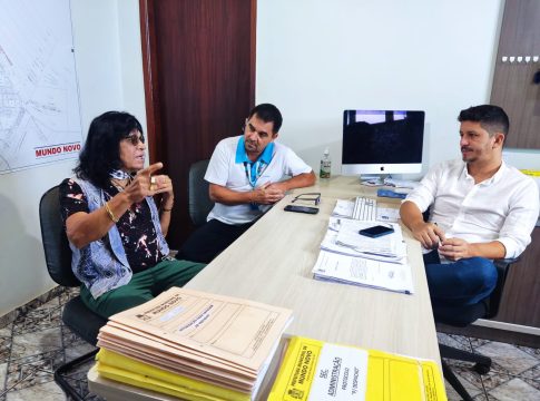 Governo de Mundo Novo se encontrou com representante da Energisa e empresa aponta investimentos