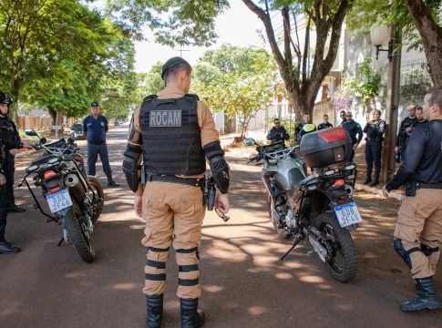 Guaíra promove treinamento conjunto de Motopatrulhamento para Guarda Municipal