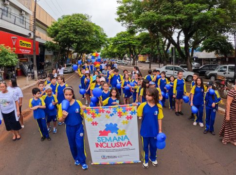 Guaíra realizou caminhada da Semana Inclusiva 2024: Em Prol do Respeito e da Inclusão