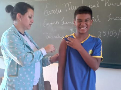 Prefeitura de Iguatemi está realizando vacinação em todos os alunos das escolas municipais e estaduais
