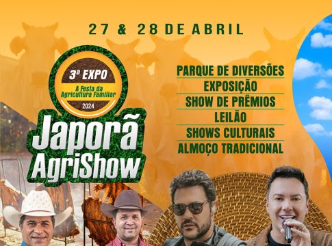 3ª Agrishow marca os 32 anos de Japorã neste final de semana