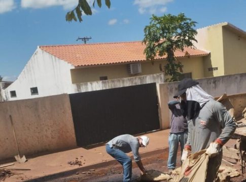 Frente de Limpeza foi concluída em Mundo Novo e novo secretário anuncia recuperação asfáltica