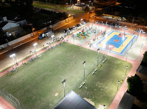 Em Guaíra, inaugurada Praça São Domingos e assinadas ordens de serviço