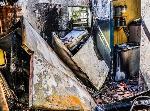 Incêndio destrói parte de restaurante recém-inaugurado em Campo Grande