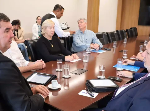 Em visita a Mato Grosso do Sul, presidente da Caixa Econômica fala sobre investimentos em habitação e saneamento