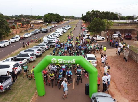 Circuito de Cicloturismo teve a participação de mais de 200 ciclistas em Mundo Novo