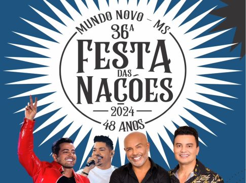 Está chegando a hora de comemorar! Vem aí a 36ª Festa das Nações de Mundo Novo