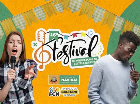 Com mais de 48 mil reais em prêmios, Festivais de Música de Naviraí recebem inscrições até 17 de maio