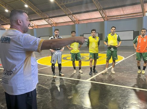 CREC/Juventude entra na penúltima semana de preparação para o Brasileirão de Futsal