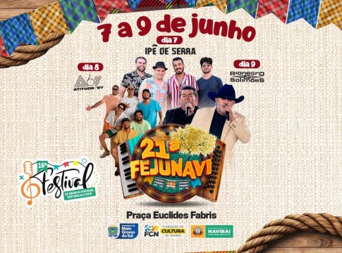 Rio Negro e Solimões se apresentam na Fejunavi neste domingo