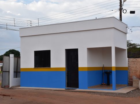 Prefeitura de Iguatemi finaliza a construção da nova “guarita” do pátio de obras municipal