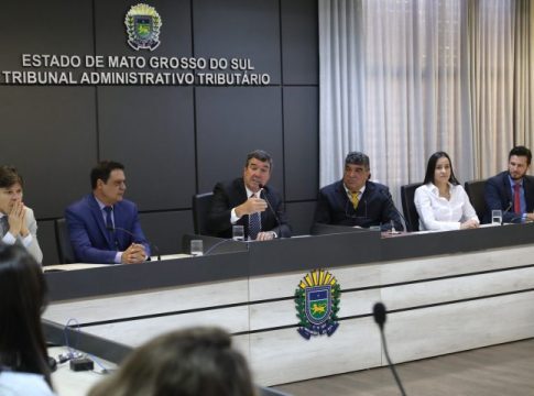 Conselheiros tomam posse no Tribunal Administrativo Tributário de MS