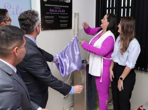 Sala Lilás do Plantão da Polícia Civil em Naviraí é inaugurada