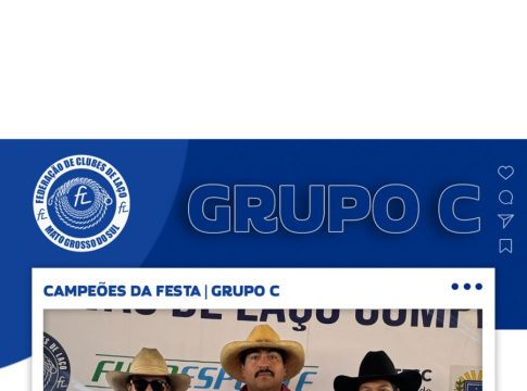 Clube do Laço Estrela de Iguatemi faz bonito na festa do Laço Comprido de Japorã