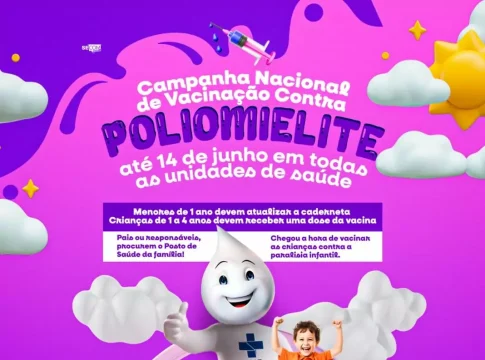 Prefeitura de Amambai inicia Campanha Nacional de Vacinação contra a Poliomielite