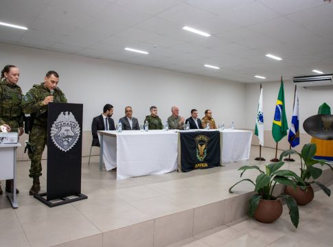 Município de Guaíra participou de solenidade de Aula Inaugural do 3º Curso de Policiamento de Fronteira