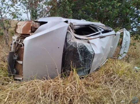 Filho de secretário de obras de Coxim morre em acidente com capotamento na BR-359