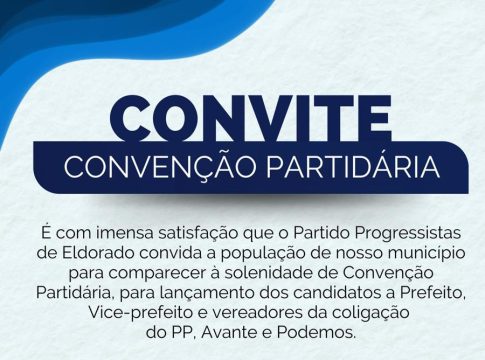 Convenção homologa amanhã Fabiana candidata a prefeita
