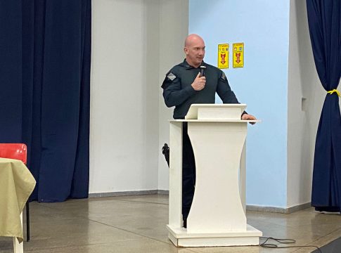 Departamento de Trânsito de Mundo Novo realizou palestra Segurança Rural