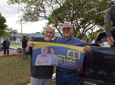 “Adesivaço” de Dr. Lídio e Patrícia movimentou Iguatemi