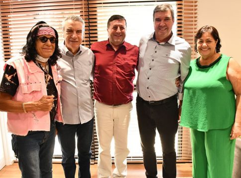 Rosária e Evaldo recebem governador Riedel amanhã