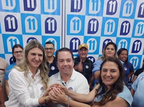 Mesmo ameaçado, deputado Rodolfo Nogueira reforça campanha de Fabiana