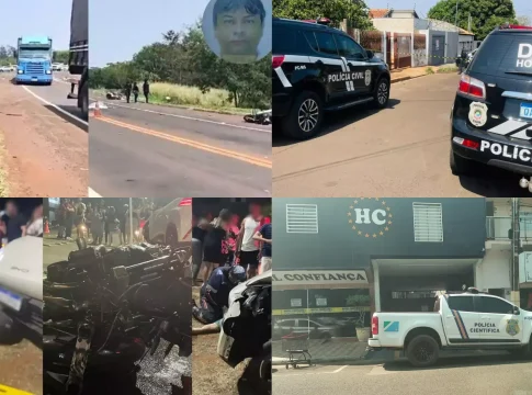 No fim de semana de eleição, 17 pessoas morreram vítimas de acidentes, afogamento e assassinatos em MS