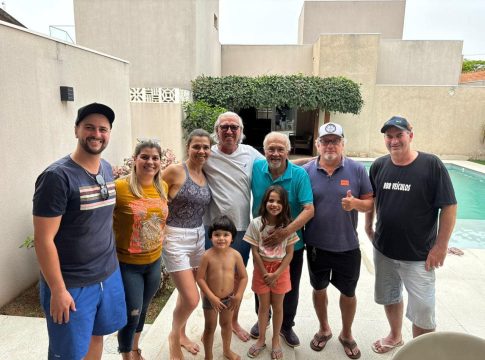 Prefeito Dr. Lídio visitou empresário do frigorífico Iguatemi Foods para discutir investimentos e geração de empregos em Iguatemi