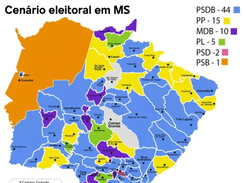 MS vira único “refúgio tucano” e indica perfil conservador e moderado do eleitor