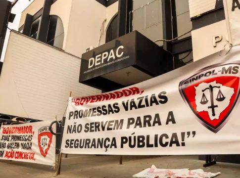 ‘Sem alternativa’: Policiais Civis paralisam por 3 dias em delegacias de Mato Grosso do Sul