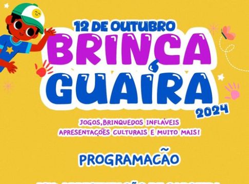 Dia das crianças em Guaíra terá Brinca Guaíra e Corrida Kids