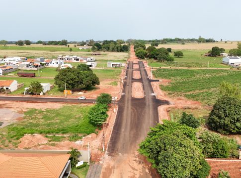 Itaquiraí revitaliza Avenida Mato Grosso