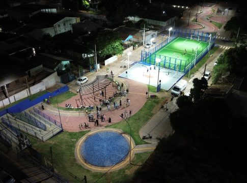 Governo de Mundo Novo inaugurou obra da Praça do Itaipu