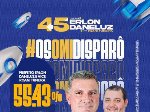 Erlon abre 25 pontos de vantagem sobre Casé