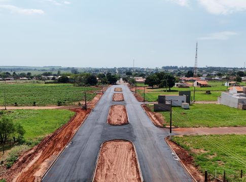 Itaquiraí conclui asfalto e drenagem na Avenida Mato Grosso