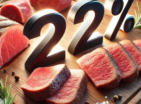 Exportações de carne bovina brasileira batem recorde em 2024 com alta de 22,6% na receita