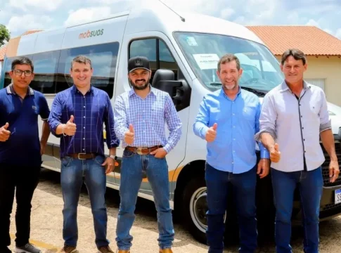 Tacuru conquista Van adaptada para transporte de pessoas com deficiência