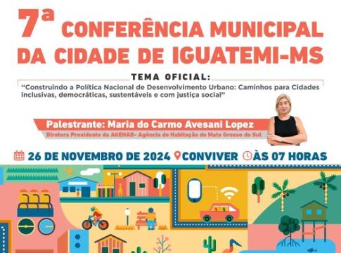 7ª Conferência Municipal da Cidade de Iguatemi