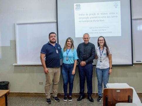 Aluno da UEMS de Mundo Novo realizou pesquisa sobre resíduos sólidos e apontou evolução na separação do lixo