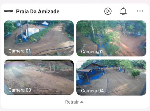 Instalação de Câmeras de Segurança na Praia da Amizade: Medida vai garantir mais segurança e fiscalização ambiental