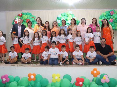 Cei José Honorato formou 80 alunos do pré II na última quinta-feira (22) em Mundo Novo
