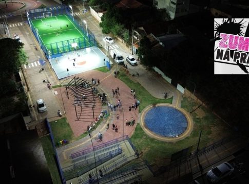 Zumba na Praça acontece nesta segunda-feira na Praça do Itaipu