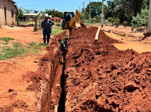 Itaquiraí inicia obras da Rede de Tratamento de Esgoto