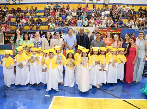 Formatura de Educação Infantil da Rede Municipal de Ensino.