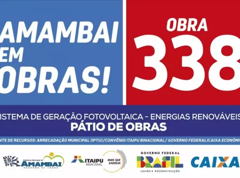 Dr. Bandeira intensifica entrega e lançamento de novas obras em Amambai