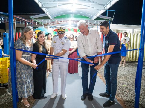 Guaíra – Reinauguração da Escola Municipal Almirante Tamandaré é marcada por história, homenagens e celebração