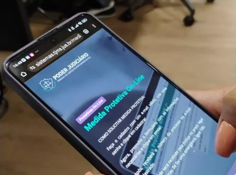 Mais de 600 mulheres solicitaram medida protetiva pela internet em 2024