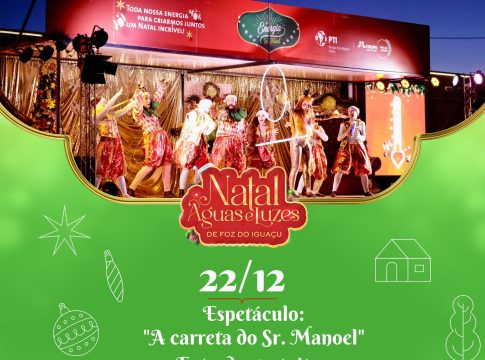 Departamento de Cultura de Mundo Novo anunciou atração natalina ‘Oficina do Papai Noel’ neste domingo (22)