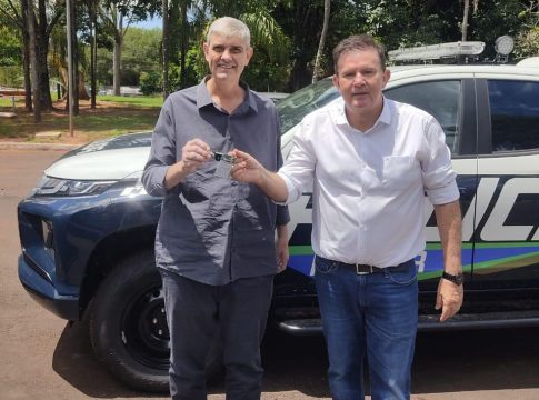 Polícia Militar de Iguatemi é contemplada com uma viatura 0KM para reforçar a segurança pública